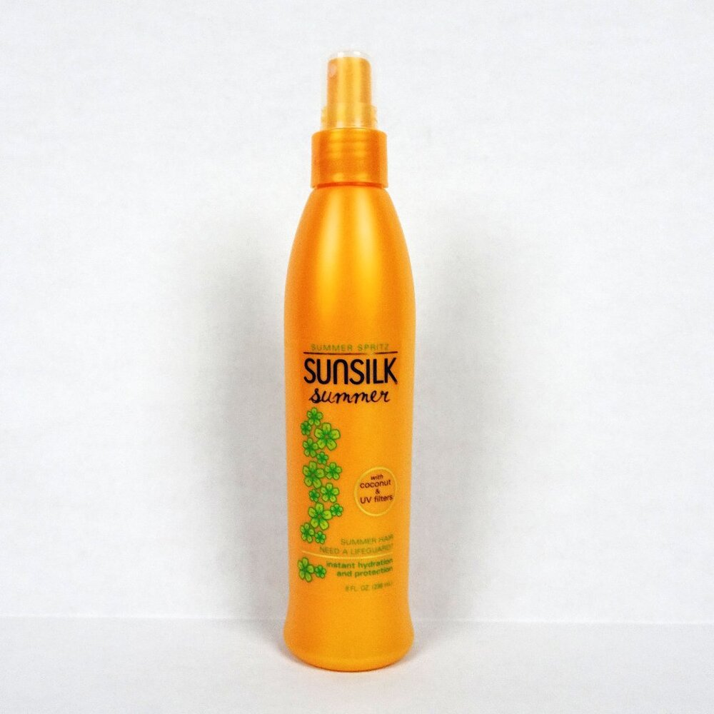 Sunsilk Summer Hair Spritz UV Spray 8 oz NOS Instant Hydration Protection Coconu
